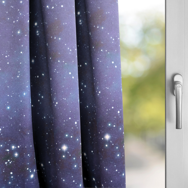 Tenda oscurante "Universe" blu Cosmos