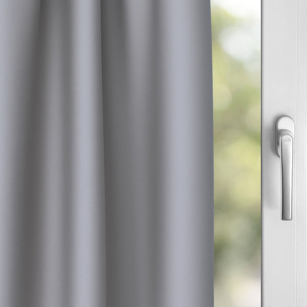 Blackout curtain "100% Blackout, acoustic curtain" stone grey Matteo