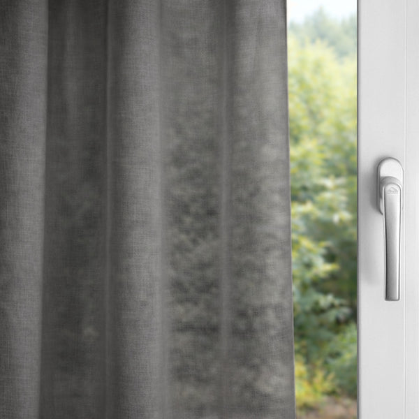 "Sun protection" day curtain dark grey Sol