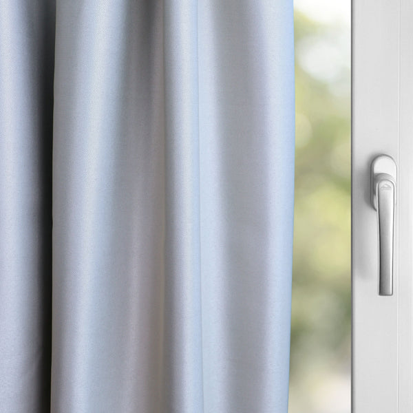 Night curtain light blue Memphis