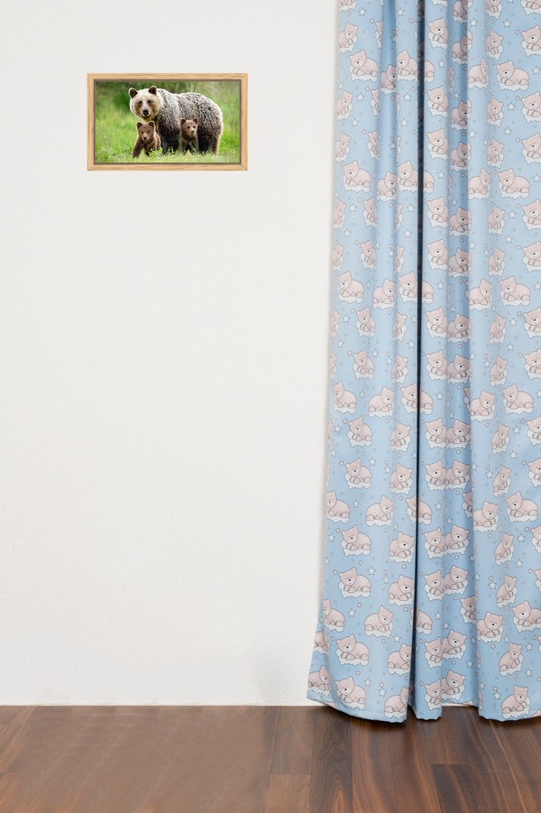 Tenda oscurante "Orso" blu Kim