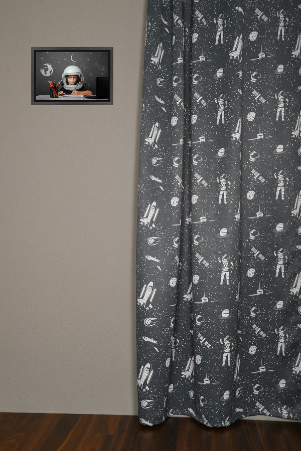 Tenda oscurante grigio-nera Houston "Astronauta