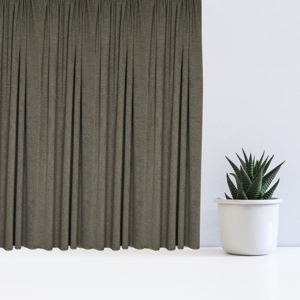 Night curtain grey beige Yeti