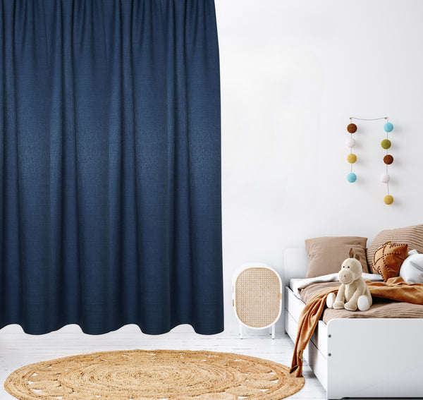Blackout curtain sea blue Mael