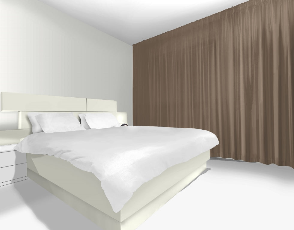 blackout curtain mahogany Claas