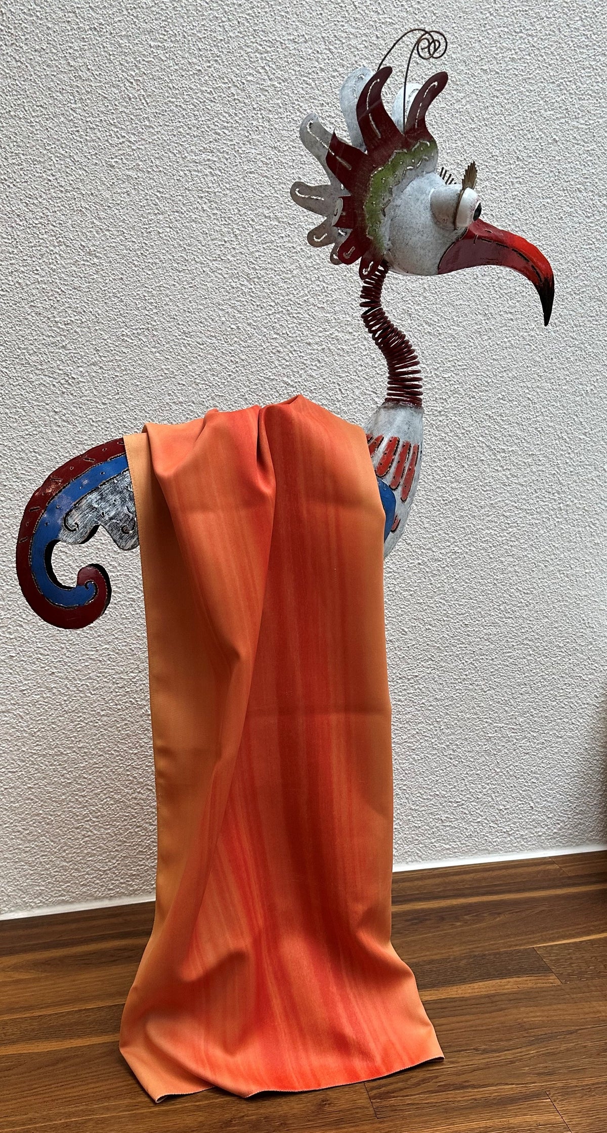 Dissification rideau orange steppe "Gradient de couleur"