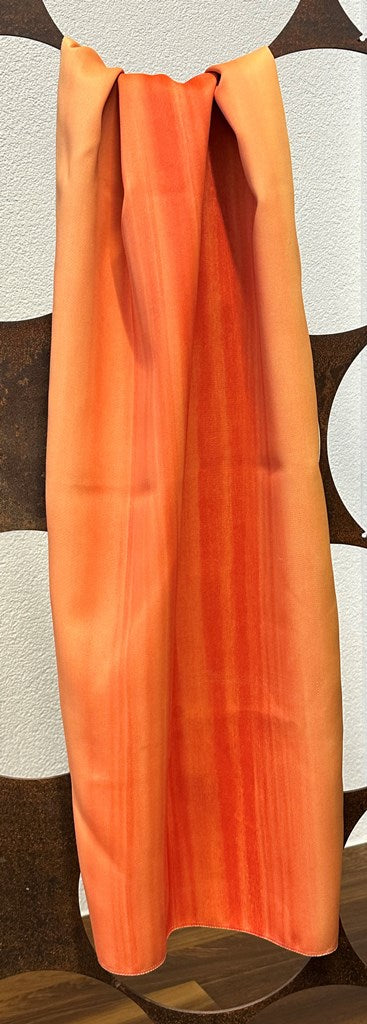Dissification rideau orange steppe "Gradient de couleur"