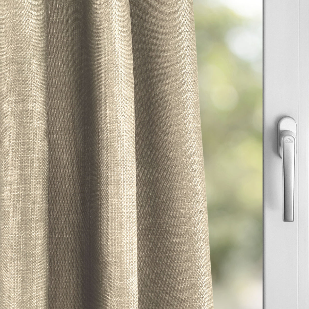 Tenda oscurante beige Corbinian