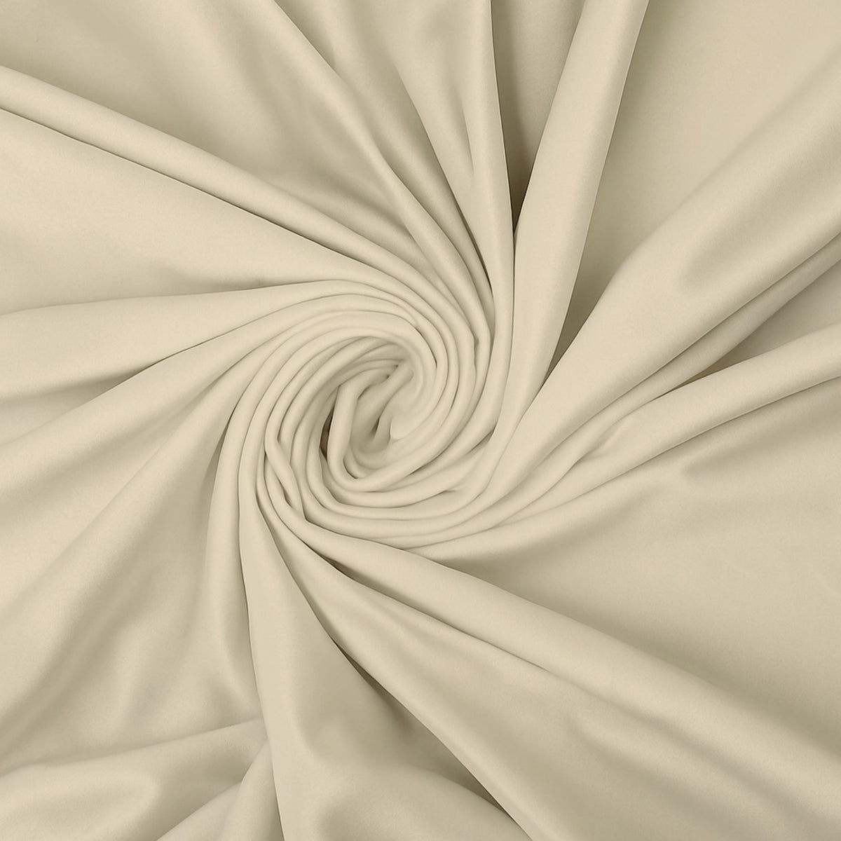 Night curtain "Velvet curtain" ivory Velvet