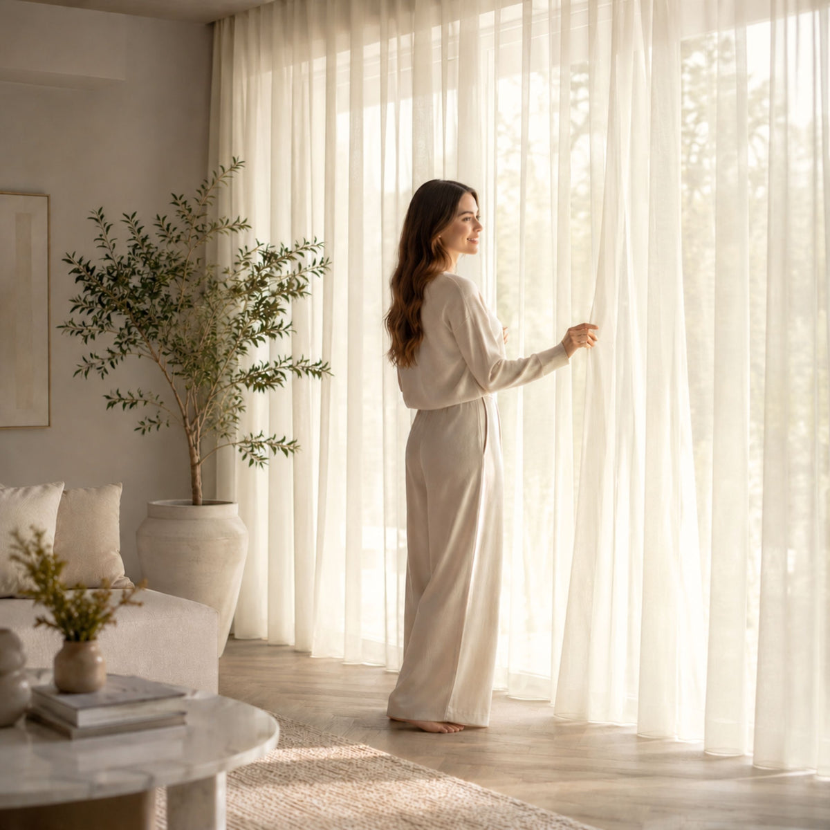 Day curtain ELIANE