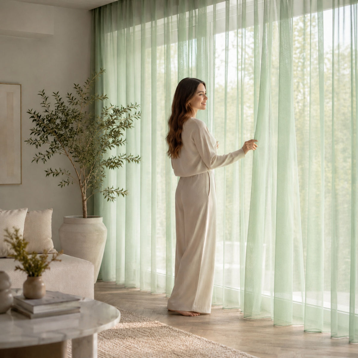 Day curtain ELIANE
