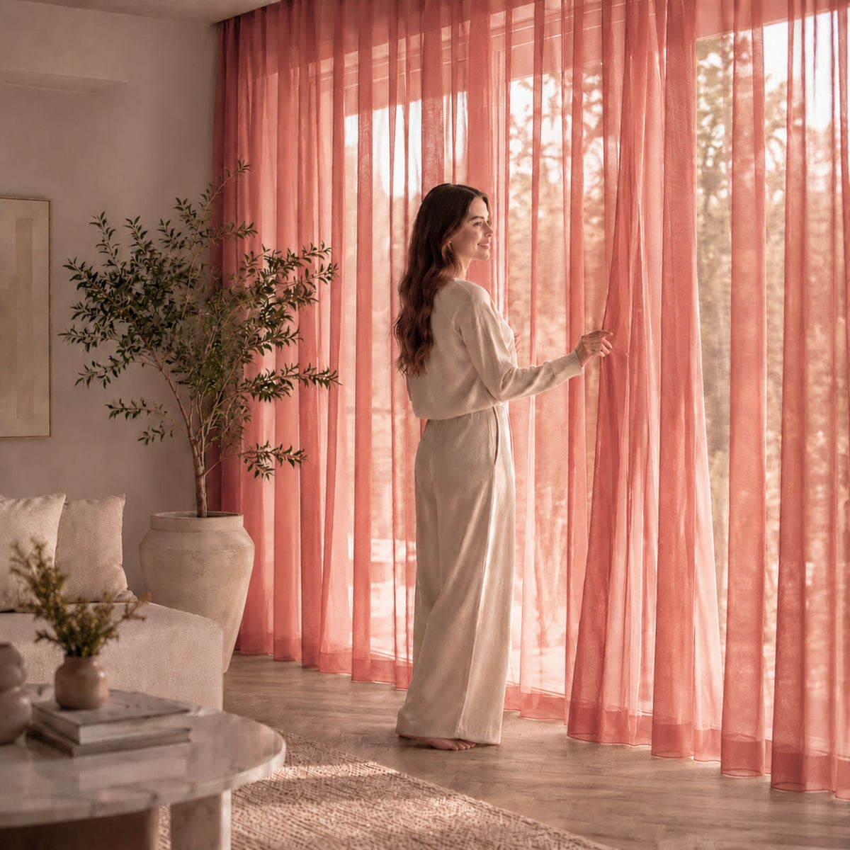 Day curtain ELIANE