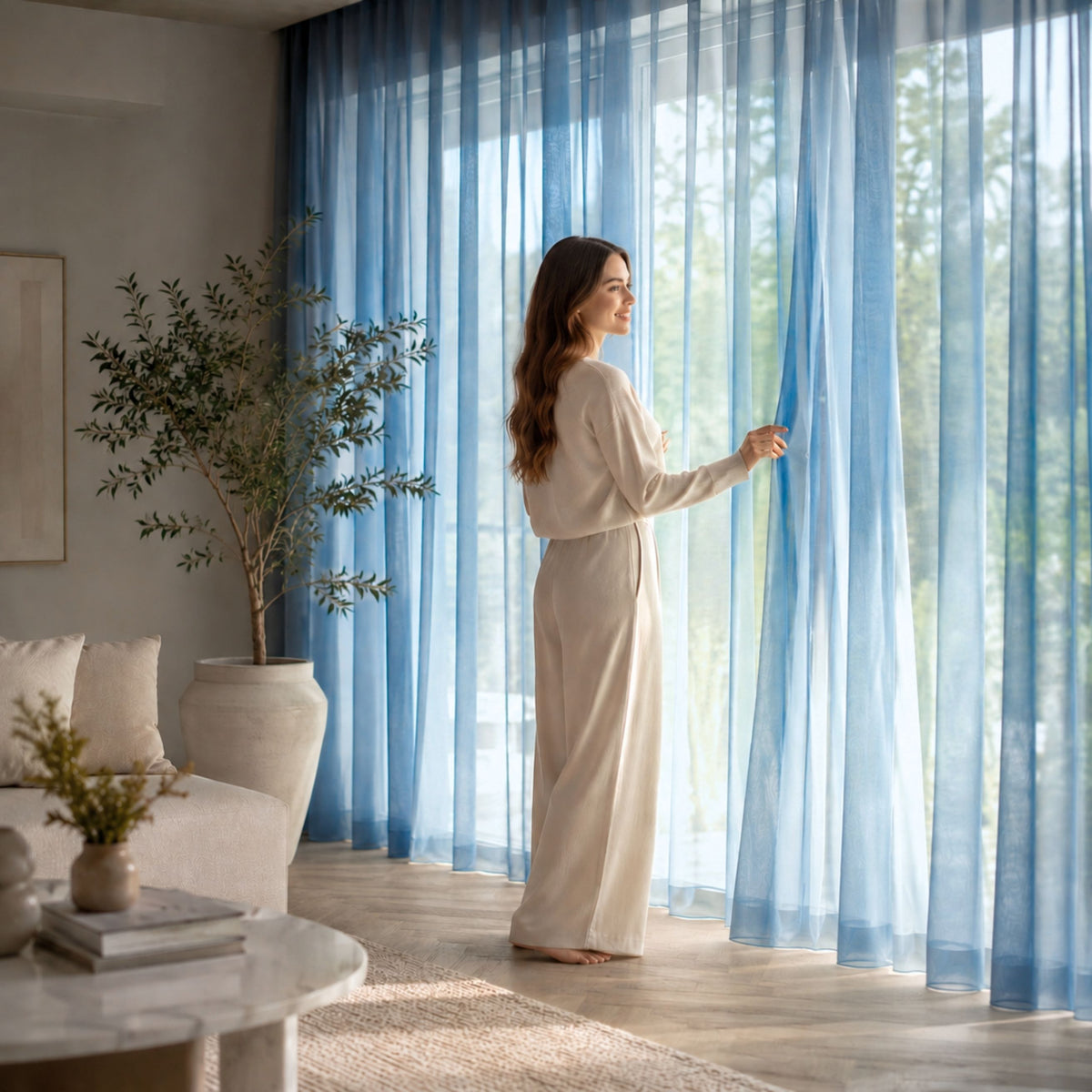 Day curtain ELIANE