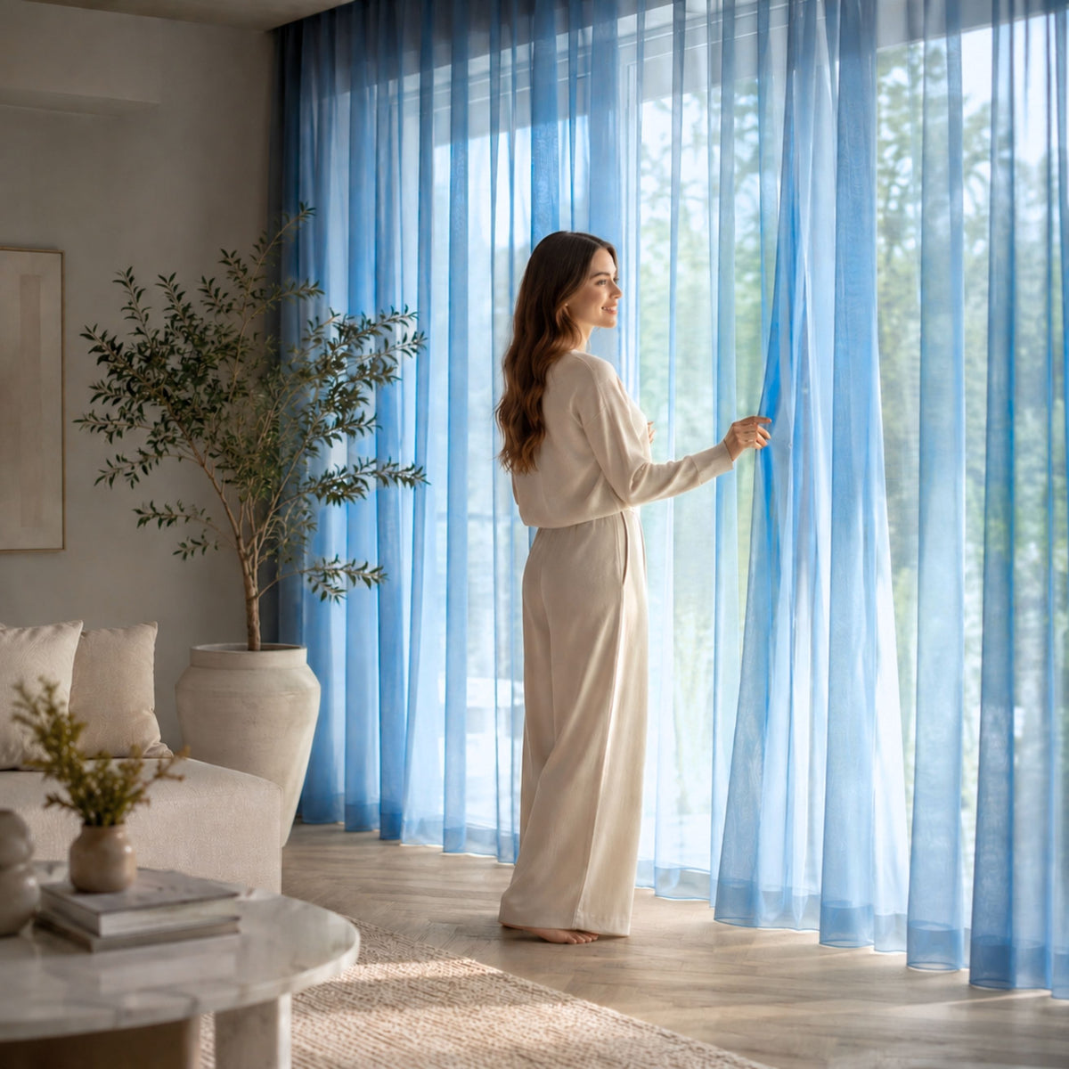 Day curtain ELIANE
