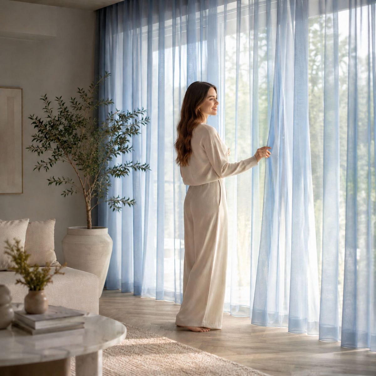 Day curtain ELIANE