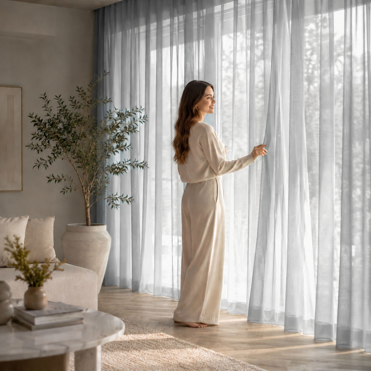 Day curtain ELIANE