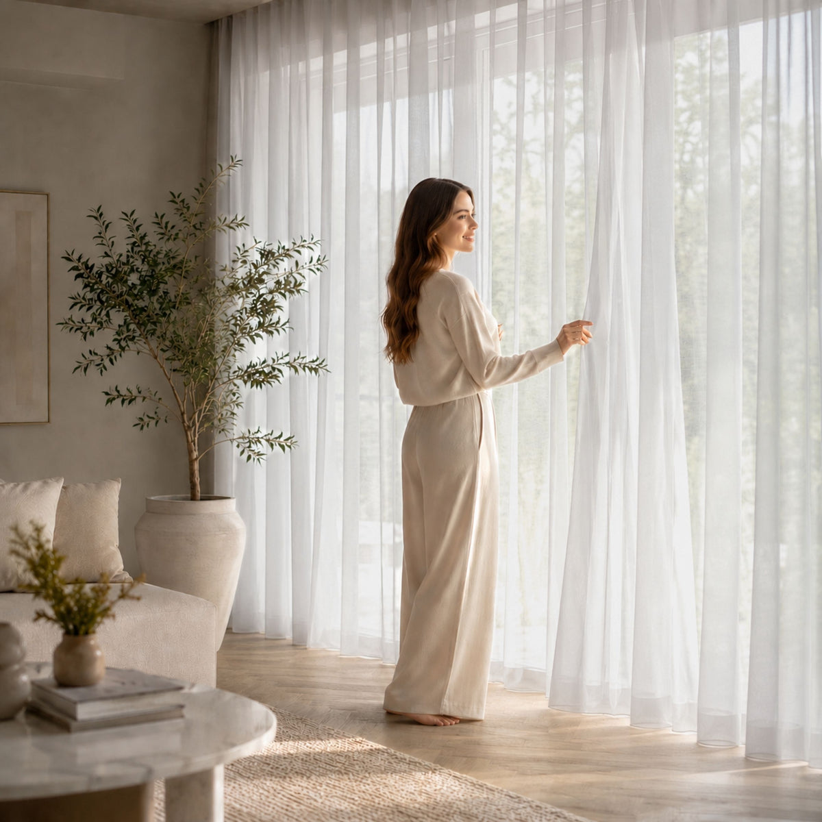 Day curtain ELIANE