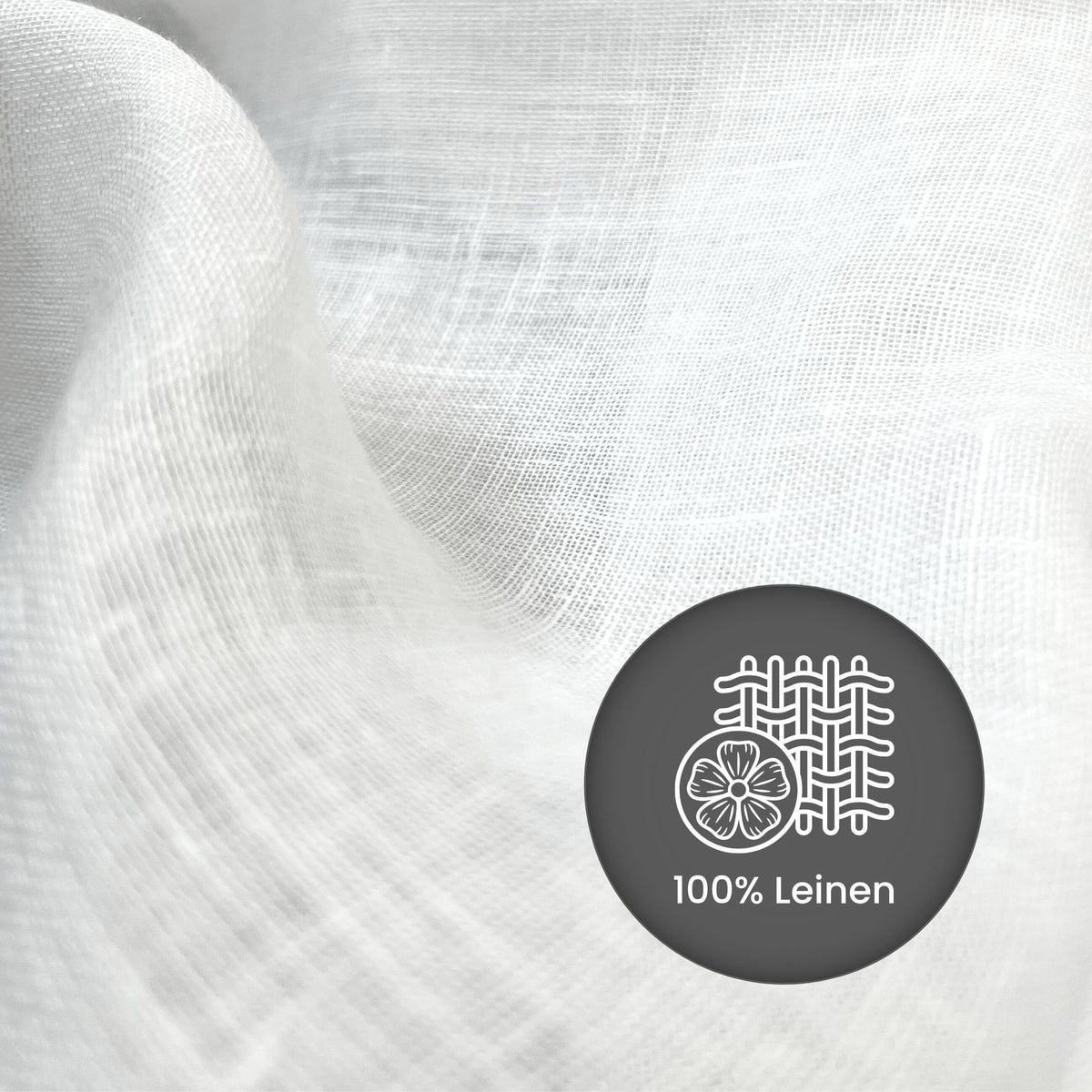 "Linen curtain" day curtain off-white Juist
