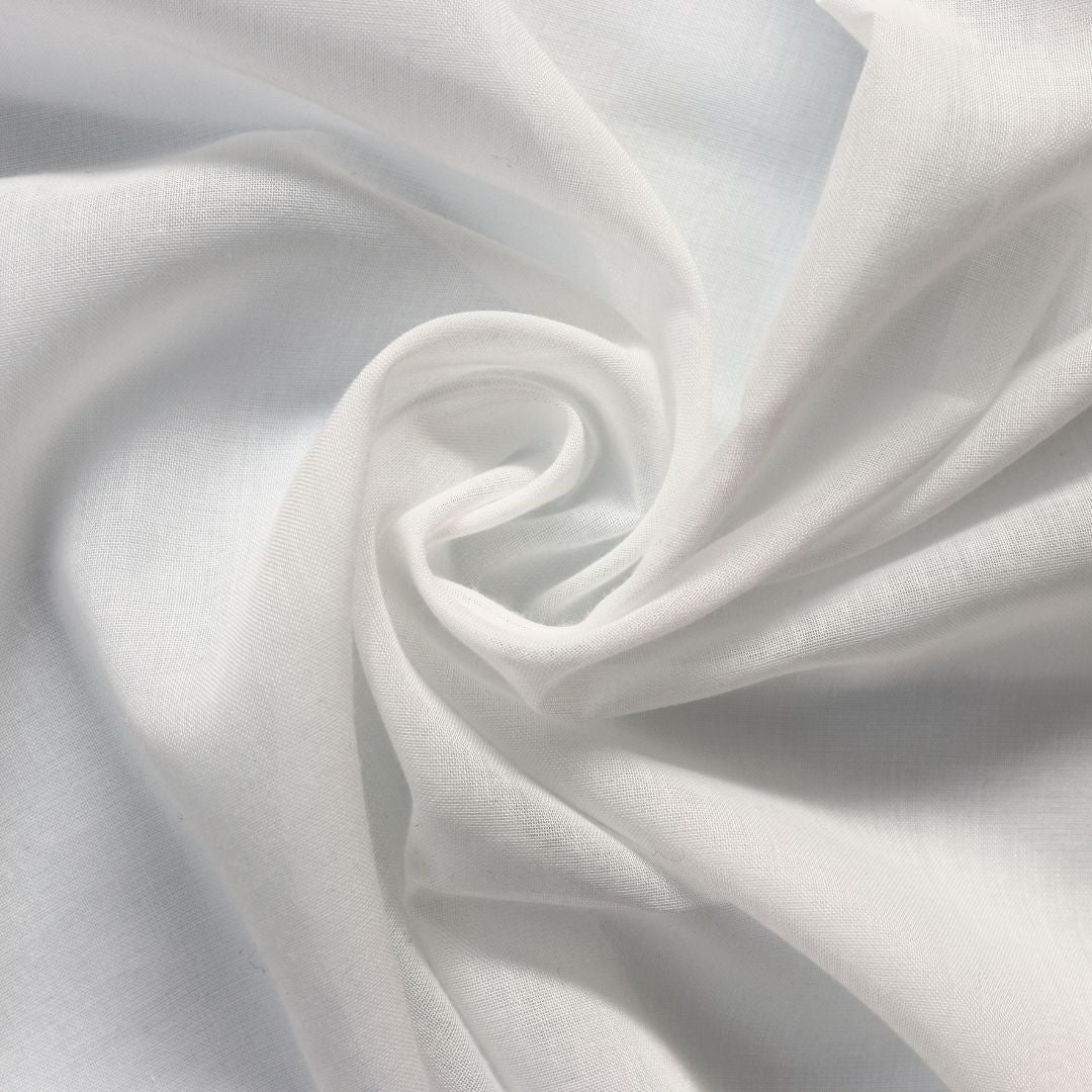 Rideau de jour blanc porcelaine Elvira