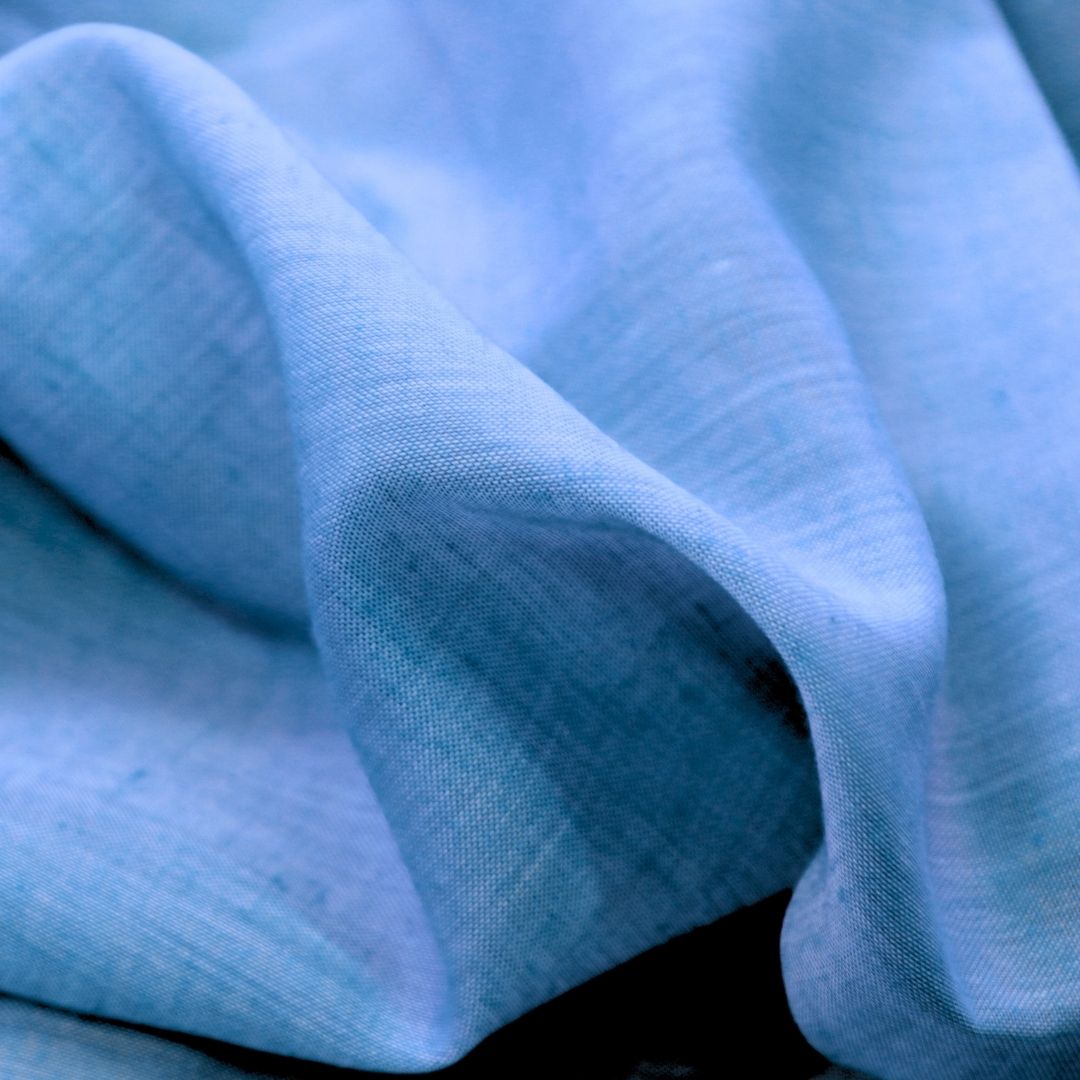 blue day curtain Elvira