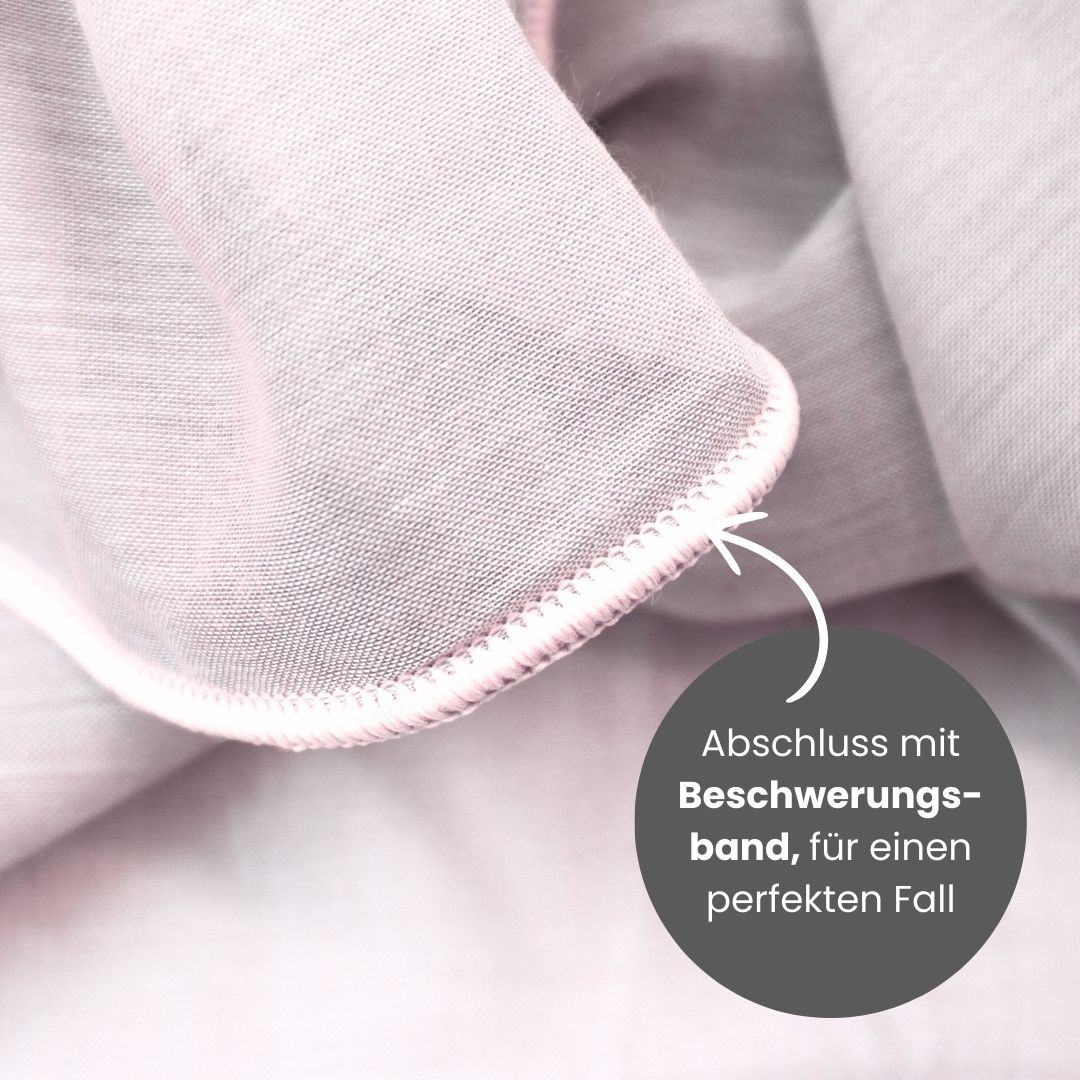 Day curtain, light pink Elvira