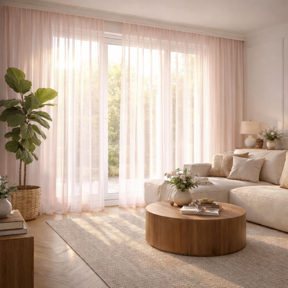 Tenda da giorno rosa Marit