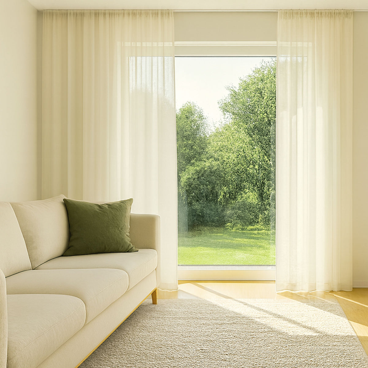Day curtain ecru Tilly