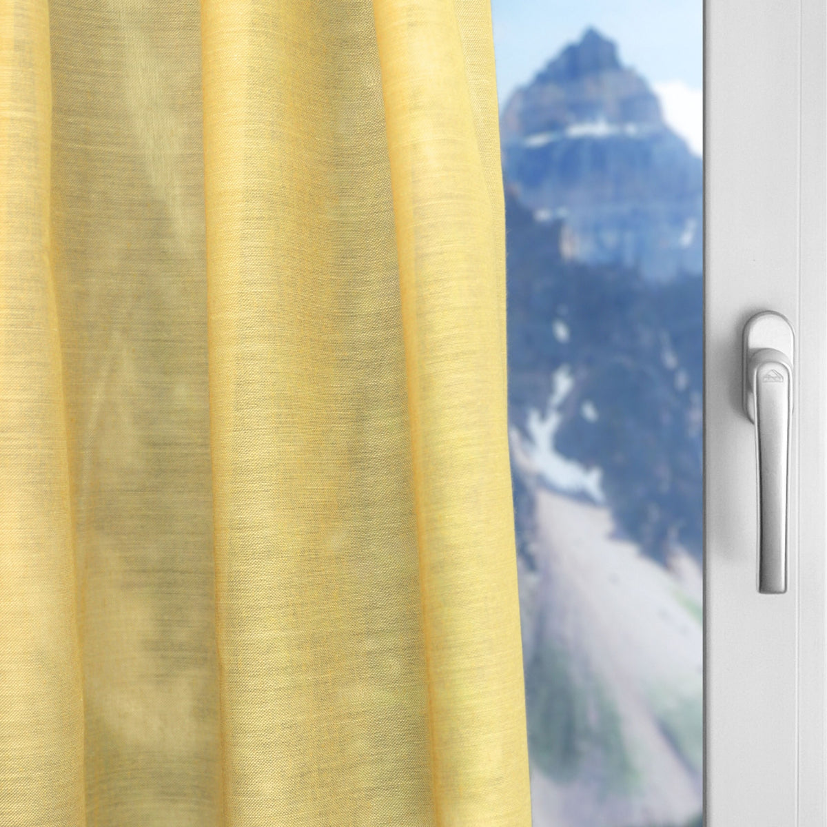 day curtain yellow Tilly