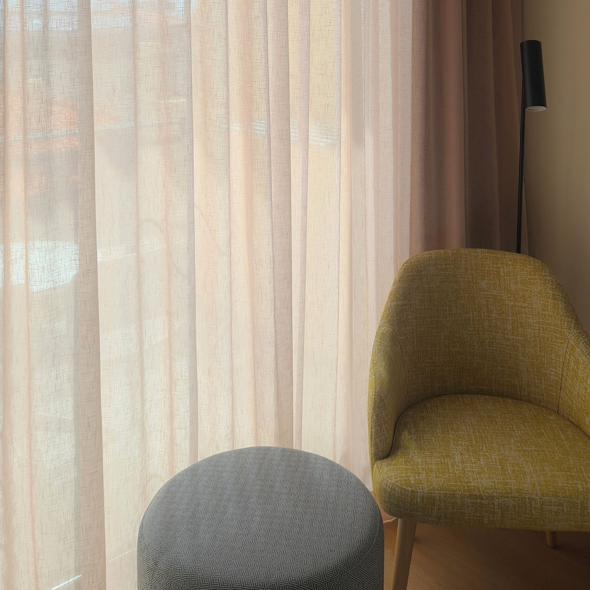 Day curtain dark beige Pax