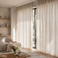 Rideau de linge beige Senna