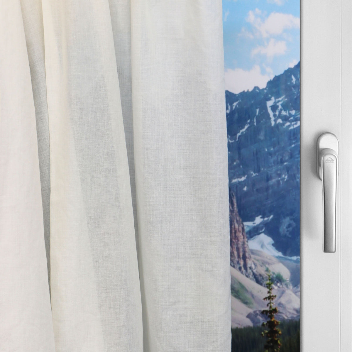Swiss Shield® Strahlenschutz Vorhang aus Baumwolle mit integriertem Kupfer/Silber-Garn zur Abschirmung von Elektrosmog
