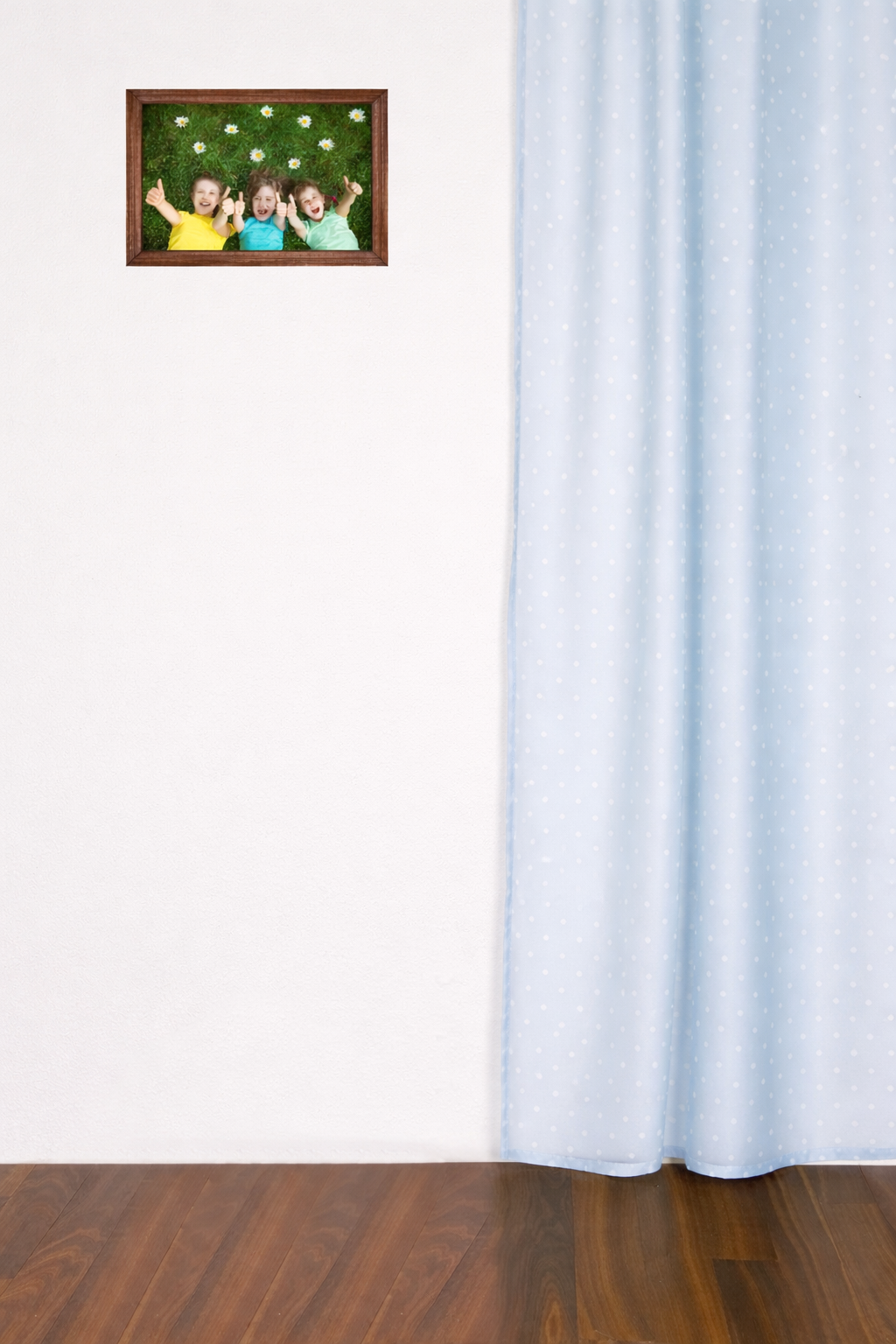 Tenda da giorno "Dots" azzurro Herby