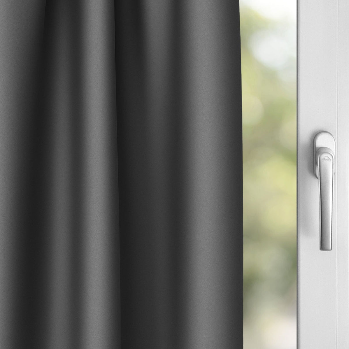 Blackout curtain "acoustic curtain" dark grey Victoria