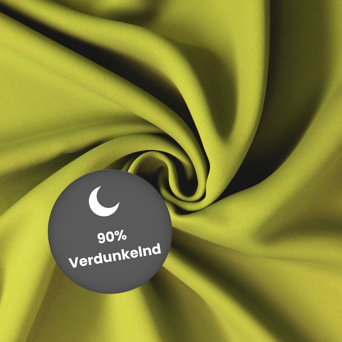 Blackout curtain "acoustic curtain" mustard yellow Viktoria
