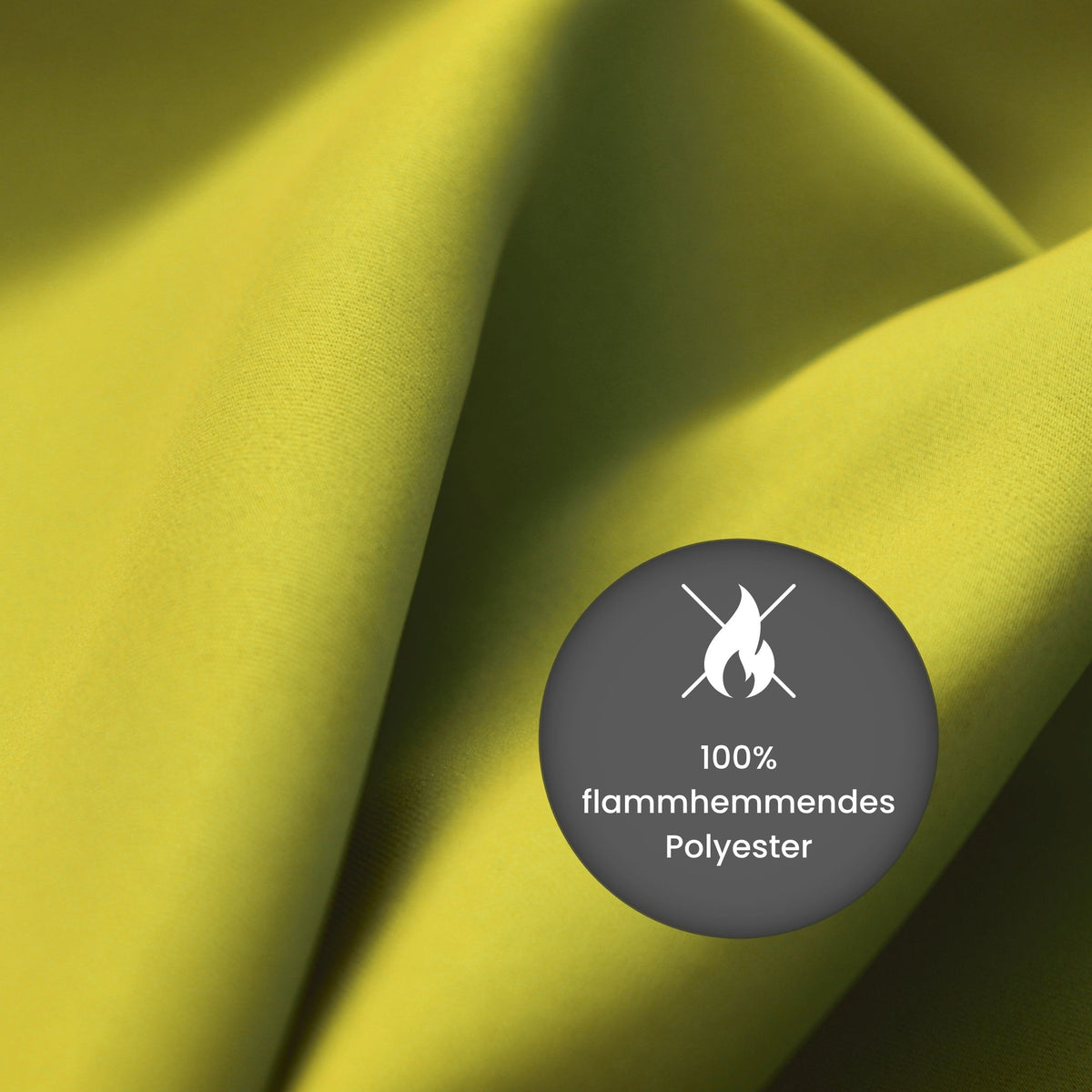 Blackout curtain "acoustic curtain" mustard yellow Viktoria