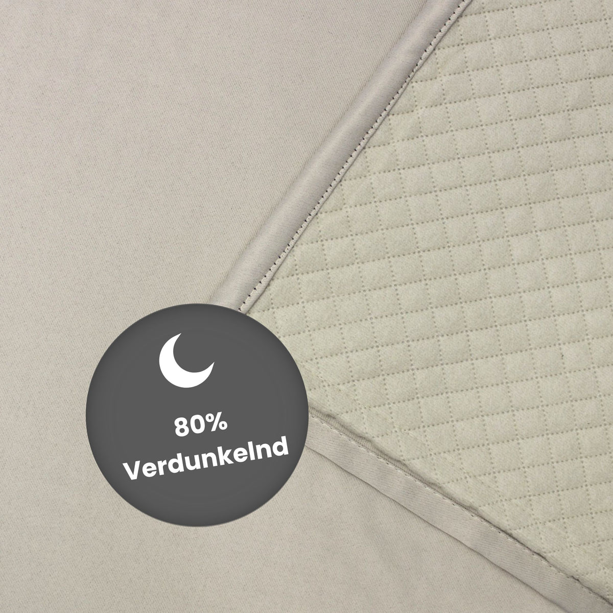 Rideau de l'appareil "rideau acoustique, rideau thermique, rideau de trap de vent" Natur maloja