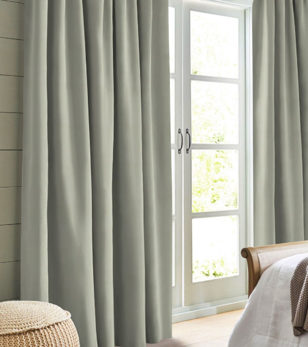 Curta da notte "100% Curtain sostenibile" Khaki Oleander