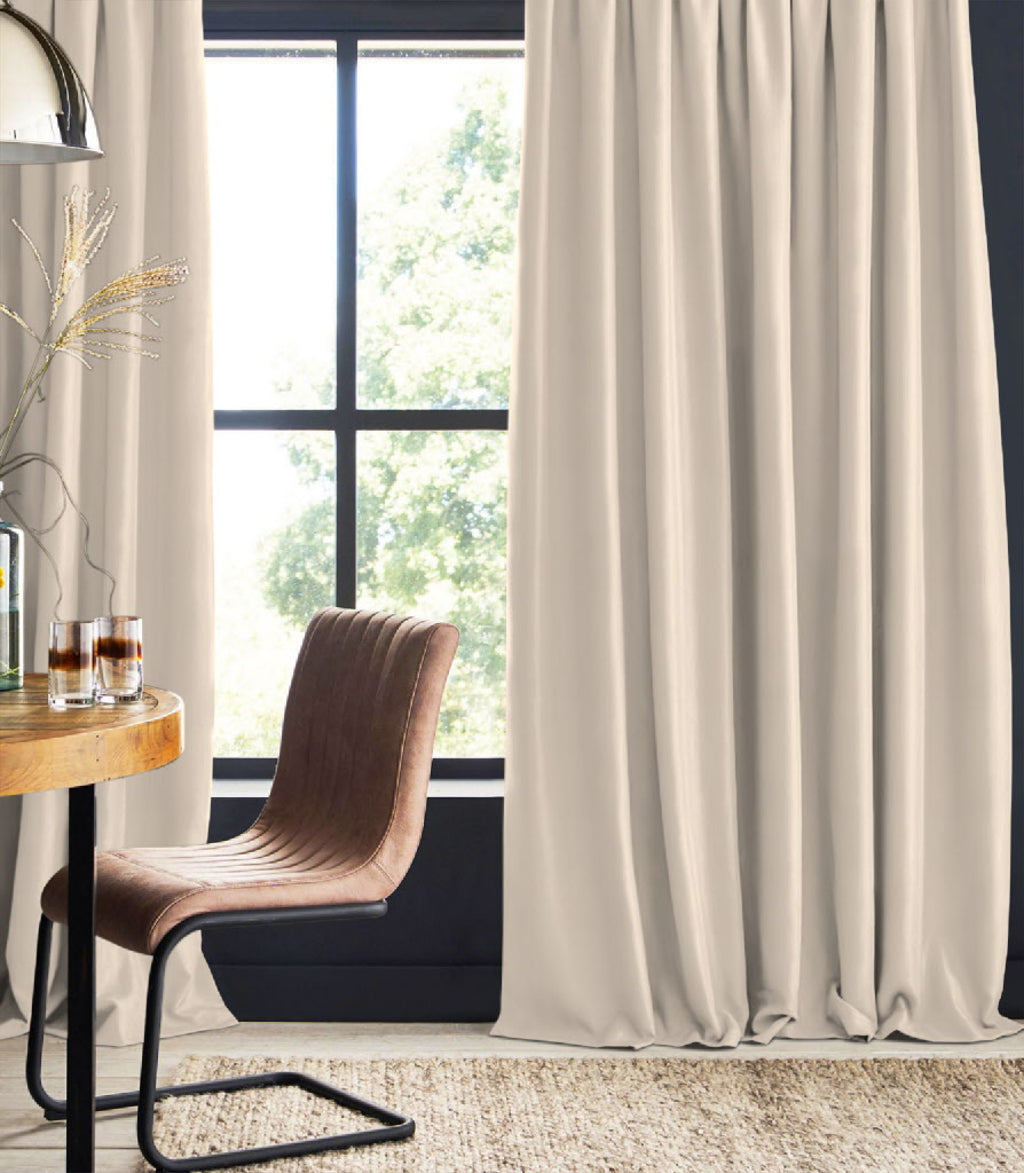 Curta notturno "100% Curtain sostenibile" Beige Oleander