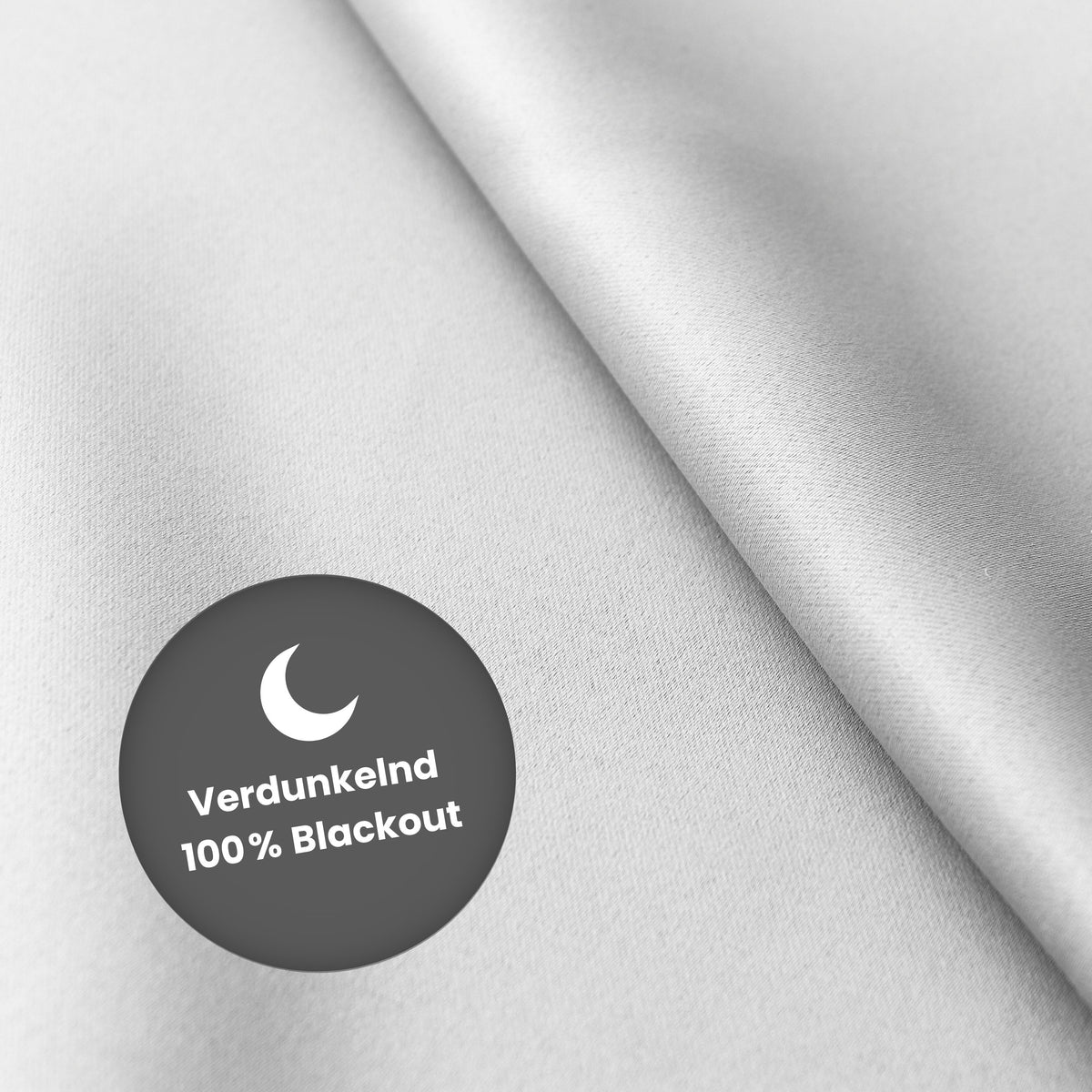 Blackout curtain "100% Blackout, acoustic curtain" light grey Matteo