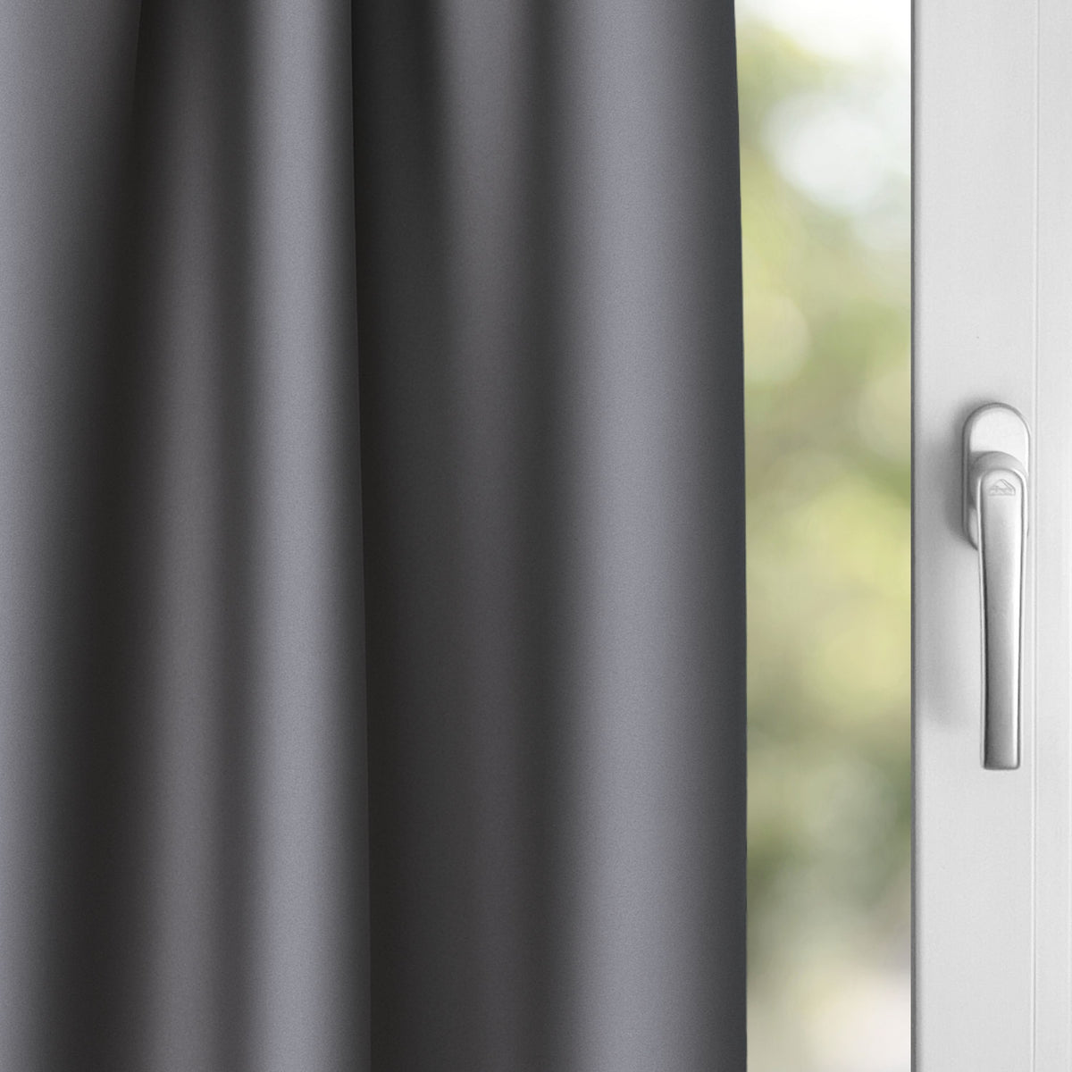 Tenda oscurante "100% blackout, tenda acustica" antracite Matteo