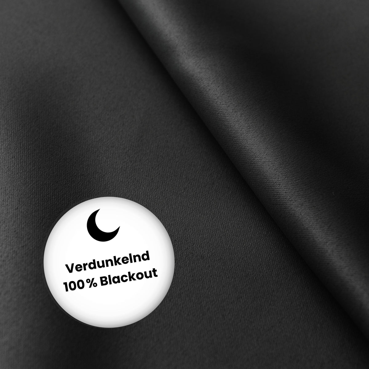 Blackout curtain "100% Blackout, acoustic curtain" graphite Matteo