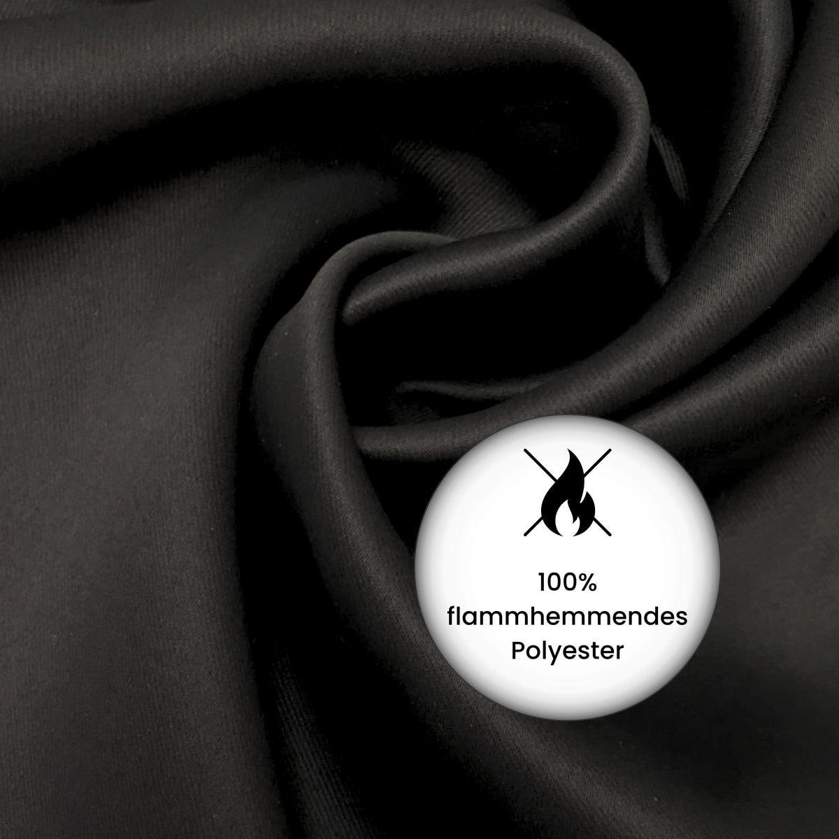Blackout curtain "100% Blackout, acoustic curtain" graphite Matteo