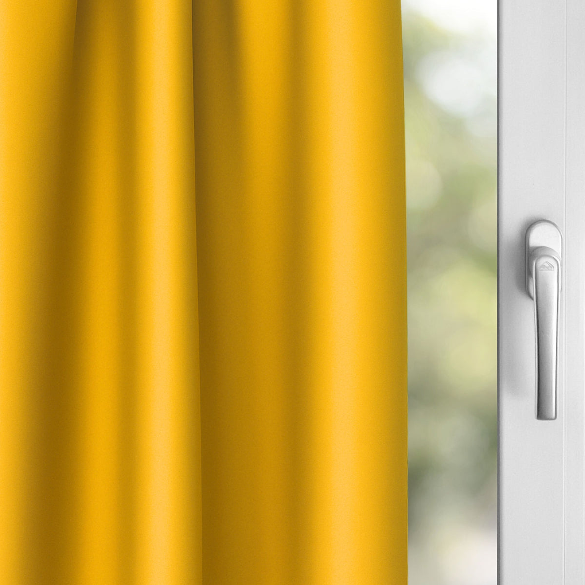 Blackout curtain "100% Blackout, acoustic curtain" corn yellow Matteo