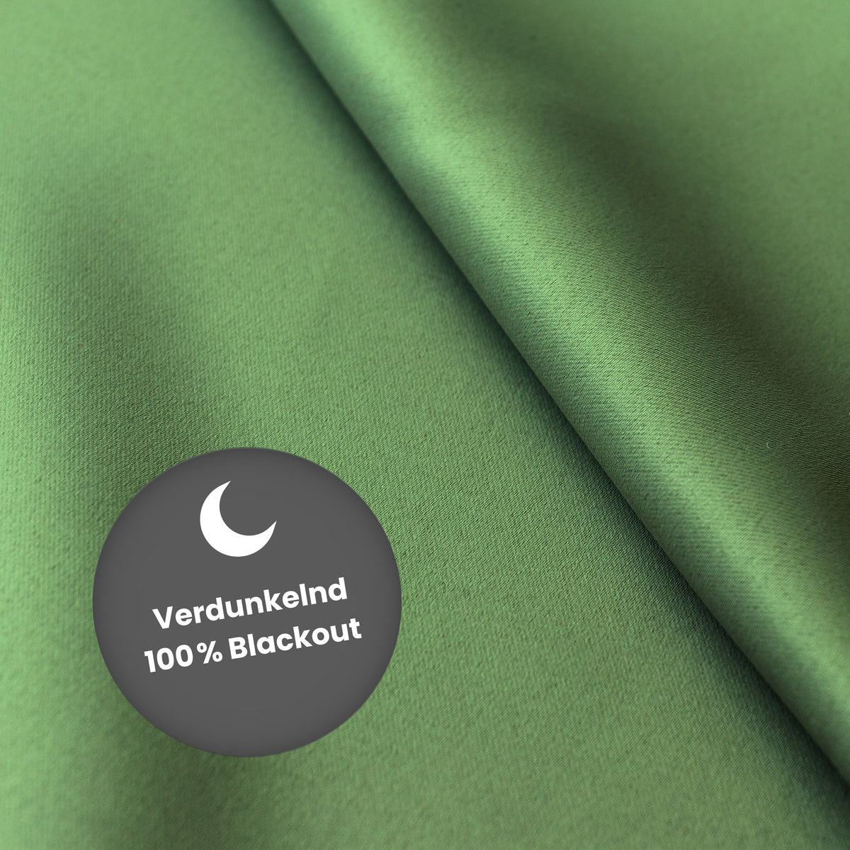 Blackout curtain "100% Blackout, acoustic curtain" forest green Matteo