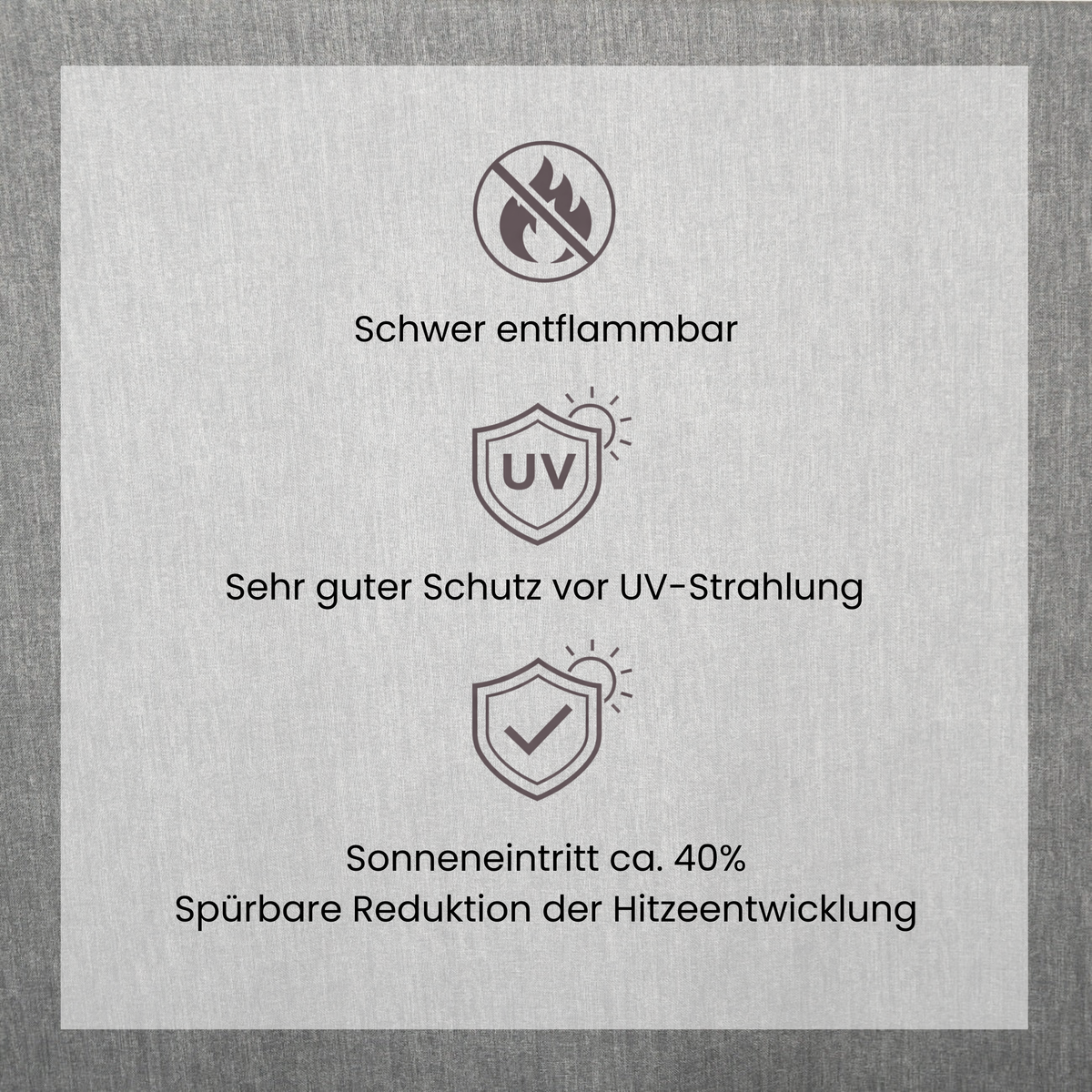 Sonnenschutzvorhang ZON