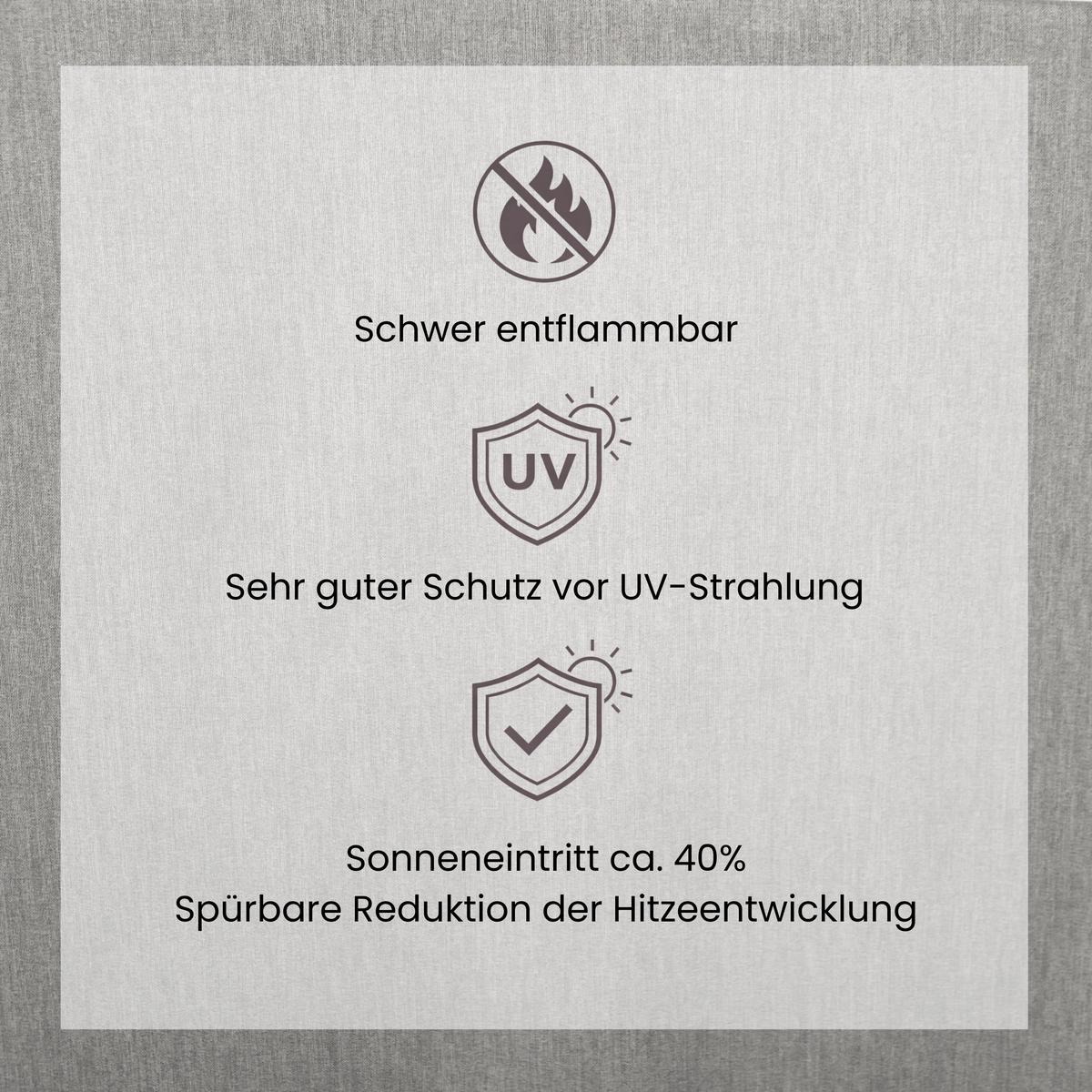Sonnenschutzvorhang ZON
