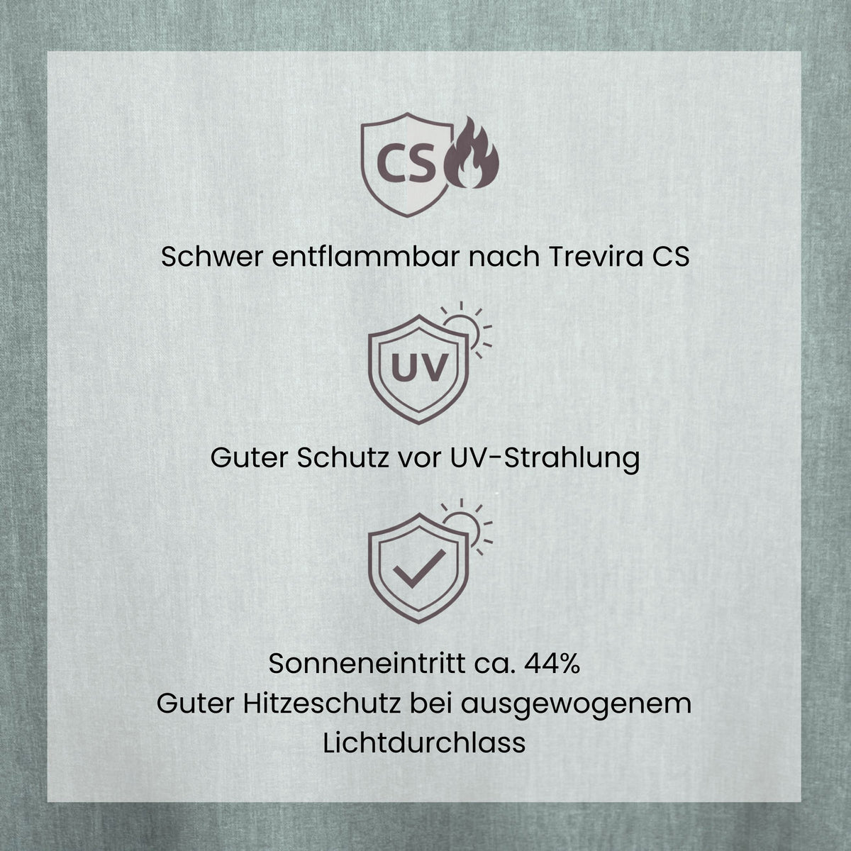 Sonnenschutz Vorhang SOL