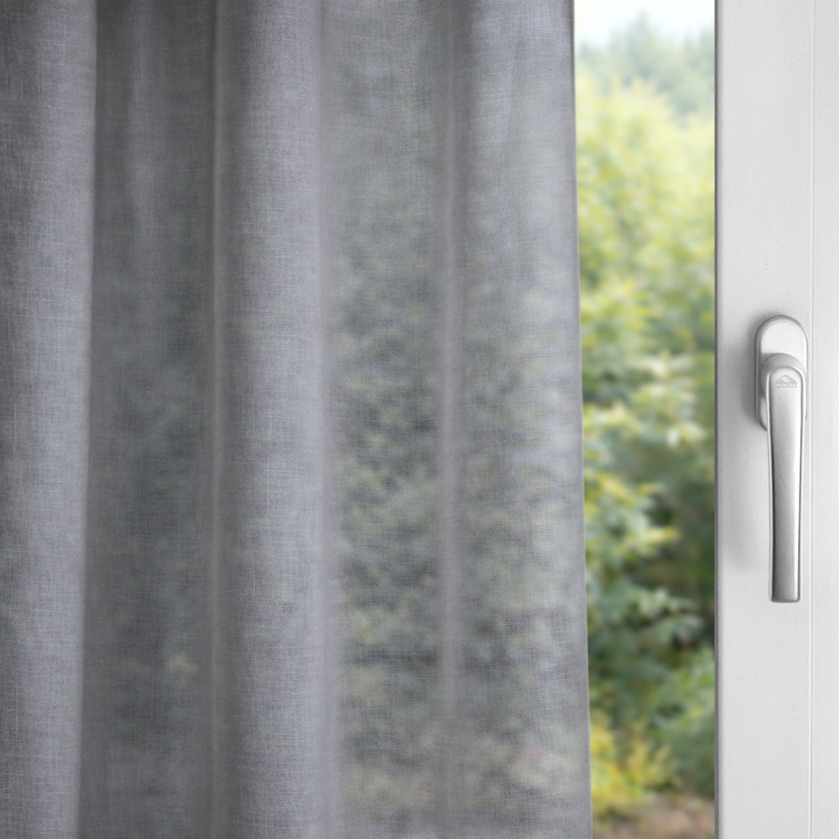 "Sun protection" day curtain silver Sol
