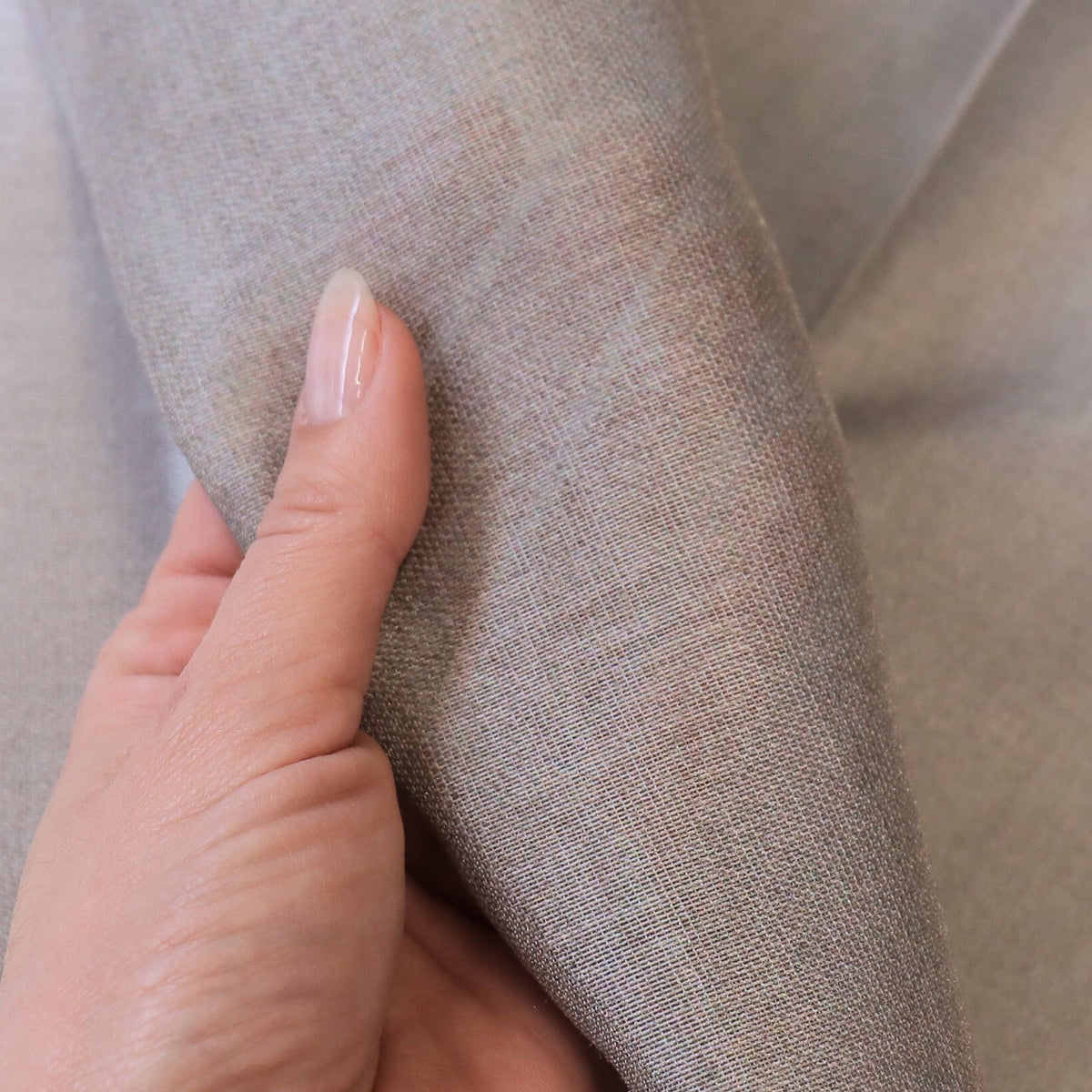"Protection solaire" rideau quotidien Sol beige gris