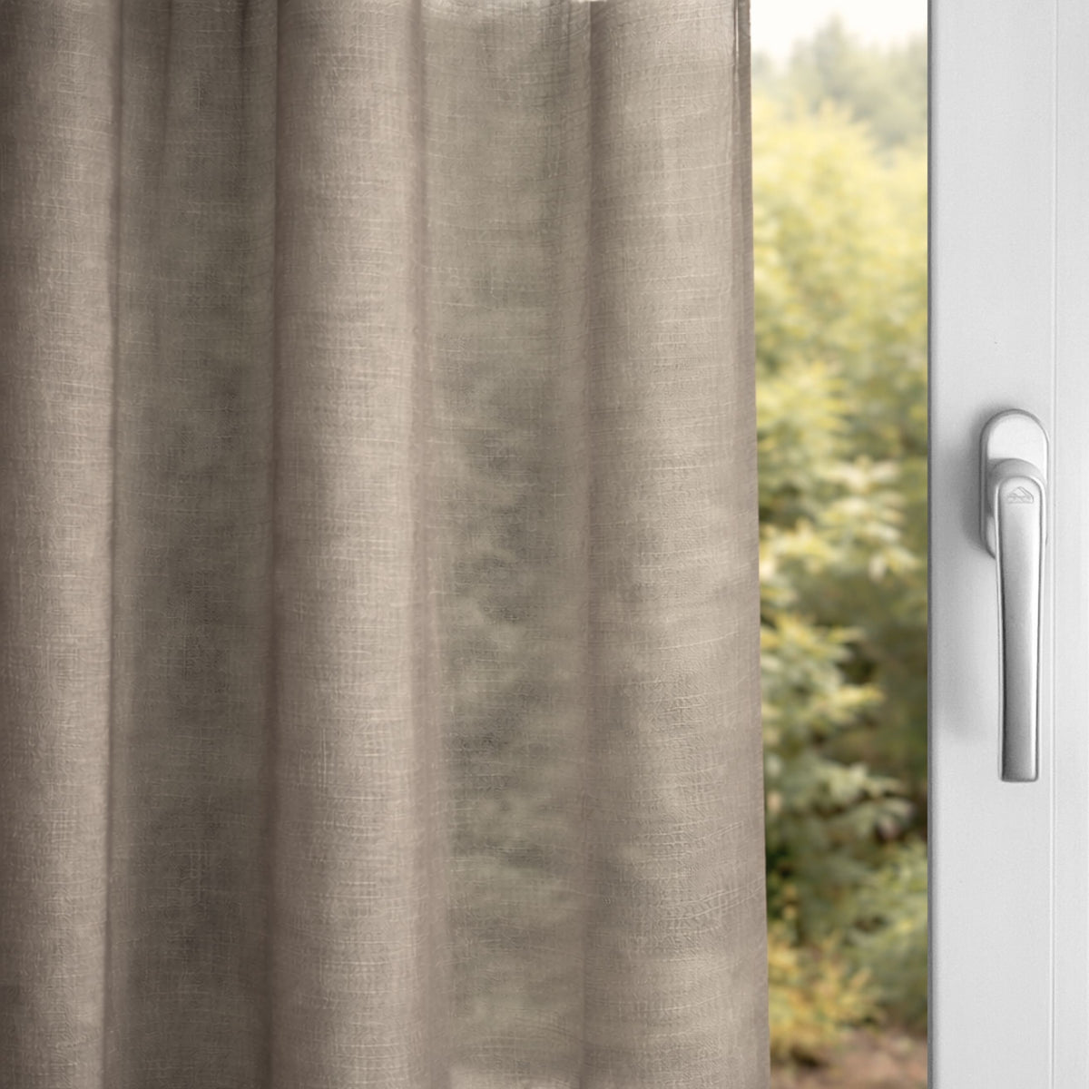 "Protection solaire" Curtain quotidien Taupe Sol